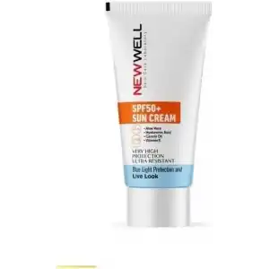 New Well Güneş Kremi Yüksek Koruma Spf 50 (Aloe Vera) Güneş Kremi