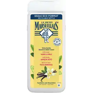 Le Petit Marseillais Vanilya Sütlü Duş Jeli, 650ml