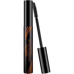 Golden Rose Essential Waterproof Mascara - Black - Suya Dayanıklı Hacim Veren Siyah Maskara