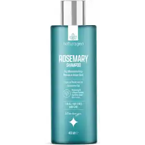 Naturagen Rosemary Dökülme Karşıtı Şampuan 400 ml | Hızlı Uzamaya Yardımcı | Biberiye Yağı + Kolajen Peptitleri