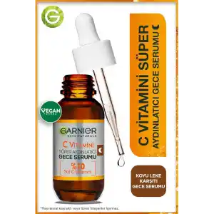 Garnier C Vitamini Süper Aydınlatıcı Gece Serumu