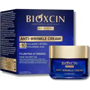 Bioxcin Age Reverse Kırışıklık Karşıtı Gece Kremi 50 ml – Retinol, Kolajen, Hyaluronik Asit ve Bitkisel Kompleks İçerikli – Sıkılaştırıcı ve Dolgunlaştırıcı Etki