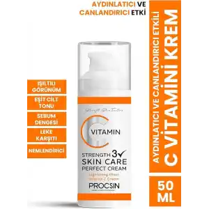 PROCSIN Aydınlatıcı ve Canlandırıcı Etkili C Vitamini Krem 50 ML