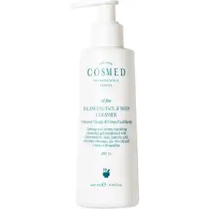 Cosmed Yağlı Ciltler İçin Pullanma Karşıtı Yüz ve Vücut Temizleyicisi 200 ml