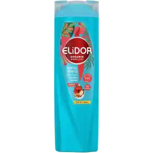 Elidor Doğanın Enerjisi Saç Bakım Şampuanı Argan Yağı & Hibiskus Özü Dökülme Karşıtı & Güçlü Uzamayı Destekleyici 400 ml