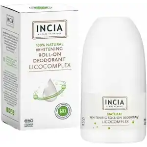 Incia Incia Natural Whitening Beyazlatıcı Kompleks Doğal Roll-On Deodorant 50ml 1 Paket