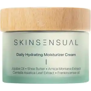 Skin Sensual Daily Hydrating Moisturizer Cream 50 ml | 24 Saat Etkili Nemlendirici | Jojoba Oil & Shea Butter | Günlük Nem Bakımı | Tüm Cilt Tipleri