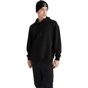 DeFacto Oversıze Kapüşonlu Sweatshirt B7849AXNS Erkek
