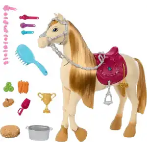 Barbie Great Horse Chase Barbie ve Dansçı Atı