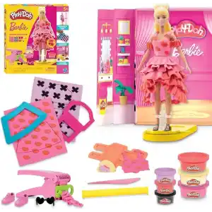 Play-Doh Barbie Tasarımcı Moda Gösterisi Oyun Seti