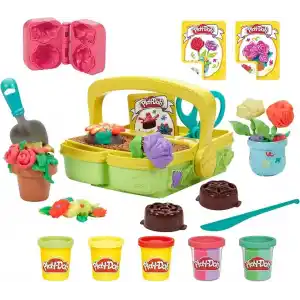 Play-Doh Blooming Flower Garden Oyun Seti | Doğa Temalı Rol Yapma ve Yaratıcı Oyun | 3 Yaş ve Üzeri Çocuklar İçin Sanat ve El İşi Seti