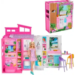 Barbie®nin Yeni Portatif Evi 2024 (Bebek Dahil)