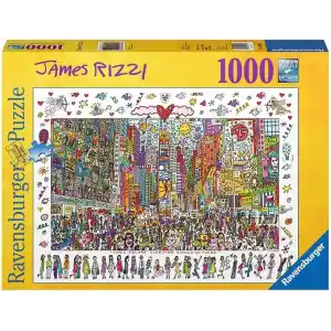 Ravensburger 1000 Parça Puzzle James Rizzi-Times Square