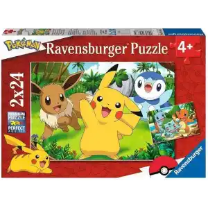 Ravensburger 2x24 Parça Pokemon Puzzle