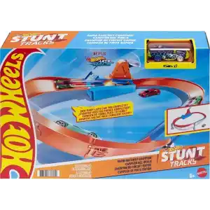 Hot Wheels Rapid Raceway Şampiyon Oyun Seti Hot Wheels Şampiyonluk Parkuru Yarış Seti - Hızlı Parkur GJM75 GJM75