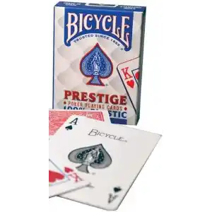 Bicycle Prestige Rider Back 100% Plastik Standard Endeks Oyun Kağıdı Destesi
