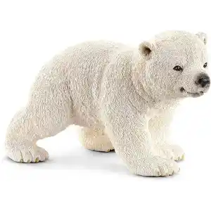 Schleich 14708 Yavru Kutup Ayısı, Beyaz