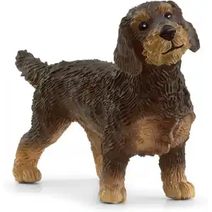 SCHLEICH Tel Tüylü Dachshund, Oyuncak Figür