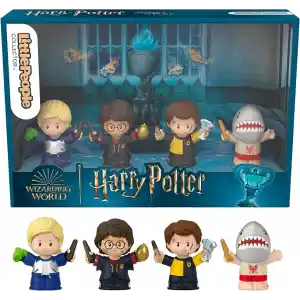 Fisher-Price Little People Collector™ Harry Potter ve Ateş Kadehi™ Little People Collector Harry Potter ve Ateş Kadehi özel seri seti ve 4 figür HVX53