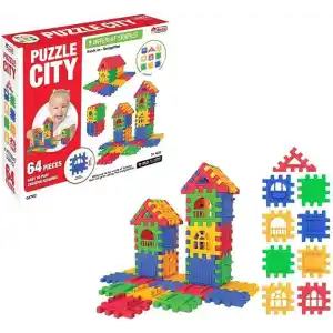 Puzzle City 64 Parça
