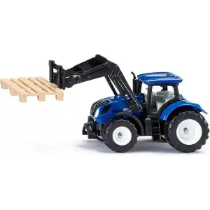 Siku New Holland Forklift ve Palet Oyuncak