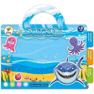 Lino Tekrar Tekrar Kullanılabilen Sticker Seaworld
