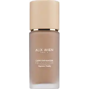 Alix Avien Kırışıklık Karşıtı Nemlendirici SPF30 Parlak Bitişli Fondöten Care Enhancer 818 Golden Honey