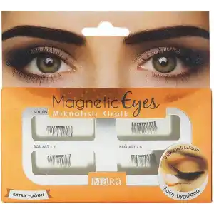 Mara Kozmetik Magnetic Eyes Mıknatıslı Kirpik Extra Yoğun, Siyah