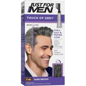 JUST FOR MEN Touch of Grey Koyu Kahve Saç Boyası