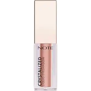 Note Cosmetics Crystalized Liquid Eyeshadow Likit Metalik Göz Farı, 01 Soft Elegance