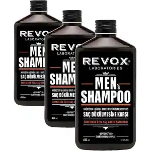 Revox Men Şampuan (400 ml) (3 paketi)