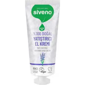 Siveno%100 Doğal El ve Vücut Kremi Lavanta Cilt Yatıştırıcı Onarıcı Yoğun Nemlendirici Vegan 30 ml