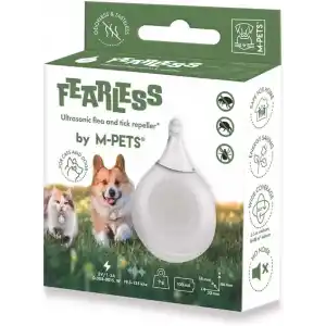 M-Pets Fearless Ultrasonic Pire Ve Kene Kovucu Beyaz