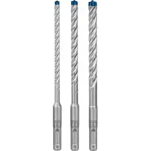 Bosch Professional 3 parça Expert SDS plus-7X Kırıcı Delici Delme Uçları (Yumuşak taş, Sert taş, Beton, Donatılı beton, Beton bina bloku, Ø 6-10 mm, Aksesuar Kırıcı Delici)