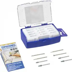 Dremel cam gravür seti 8 parça (çok amaçlı alet için)