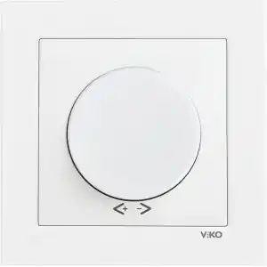 Viko Karre 55 Beyaz PRO Dimmer RC 400W C1 Mekanizma