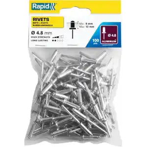 Rapid Percin 4.8X16 mm Aluminyum 100 Adet