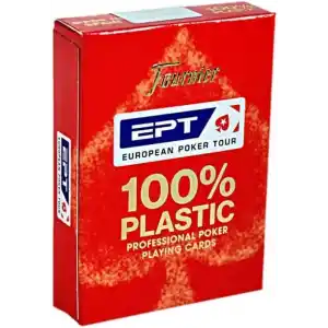 Fournier EPT – European Poker Tour%100 Plastik Oyun Kartları