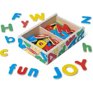 Melissa & Doug 10448 Ahşap Mıknatıslı Harfler