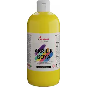Red Rose Sarı Akrilik Boya 500 gr