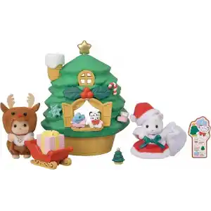 Bebek Noel Baba’nın Yılbaşı Ağacı Evi