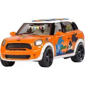 siku 6507, El İşi Seti Style my siku, MINI Countryman Summer, Oyuncak Araba, Metal/Plastik, Turuncu, Kişisel Tasarım için Çıkartma Kemeri Dahil, Açılabilir Kapılar