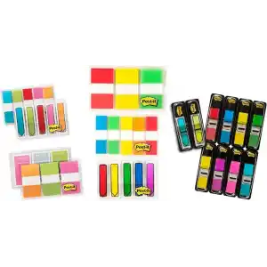 Post-it Bayraklar ve Sekmeler Değer Paketi, Ultimate Business ve Study Pack, 956 Organizasyon için Çeşitli Bayraklar (683-AVP-SIOC)