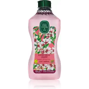 Eyüp Sabri Tuncer Doğal Zeytinyağlı Sıvı Sabun Japon Kiraz Çiçeği 1,5 L Pet Şişe (1 x 1500 ml)