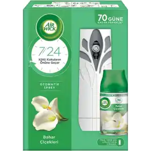 Air Wick Freshmatic Otomatik Sprey & Bahar Çiçekleri Yedek Sprey Oda Kokusu Kiti