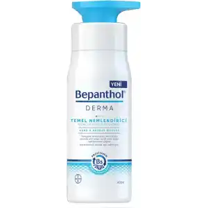 Bepanthol Derma Temel Nemlendirici Günlük Vücut Losyonu (400 ml)