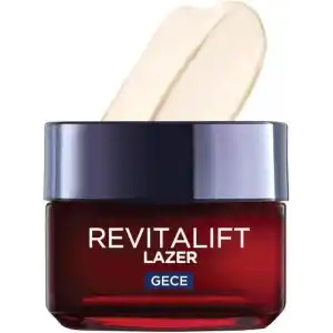 LOreal Paris Revitalift Lazer Yoğun Yaşlanma Karşıtı Gece Bakım Kremi (50 ml)