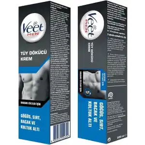 Veet Men Tüy Dökücü Krem Erkeklere Özel Hassas Ciltler İçin (1 x 200 ML)