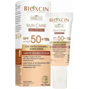 Bioxcin Sun Care Lekeye Eğilimli Ciltler İçin Çok Yüksek Korumalı Renkli Güneş Kremi 50 SPF - Leke Tinted 50 Ml