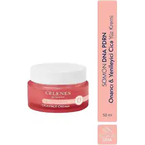 Celenes By Sweden Somon DNA PDRN Onarıcı & Yenileyici Cica Yüz Kremi, 50 ml